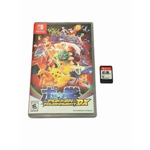 Pokken Tournament DX (Nintendo Switch, 2017) CIB Pokemon Game